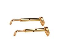 HONITANO 2pcs Viola Chin Rest Screws Brass Chinrest Clamp for Violin and Viola Accessories Portable Fiddle Parts B15