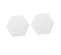 HONITANO 2pcs White Polyester Fiber Soundproofing Boards for Walls, Noise Reduction Acoustic Panels Safe for Small and Medium-sized Rooms, High Performance Sound Insulation