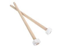 HONITANO 2pcs Wooden Mallets for Percussion Instruments Comfortable Grip Versatile Accessory for Gongs and Small Drums for Celebrations and Events