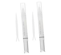 HONITANO 2Sets Natural Invisible Shaping Gel for Hooded Eyes Seamless and Refreshing Texture Portable Glue for Eye Contour