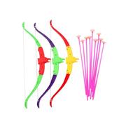 HONITANO 3 Sets Archery Eagle-shaped with Suction Cup Arrows for Outdoor Play and Cosplay and Portable Archery Kit for Boys and Random Color Random Color