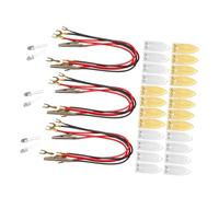 HONITANO 3 Sets Fruit Battery Science Kit with Potato Lemon for Physics Electricity Projects Stem Educational Lab Experiment for Students