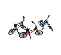 HONITANO 3 Sets Mini Finger Bike Wear Resistant Desktop Bike Model for Cognitive Play and Desk Decoration Includes
