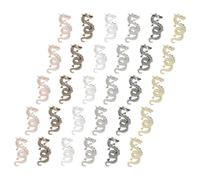 HONITANO 30 Pcs Dragon Nail Charms in Aluminum Alloy with Chinese Style 3d Embossed Design, Lightweight Decorative Nail Charm for DIY Manicure, for Appointment or Vacation Color