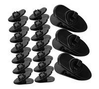 HONITANO 30Pcs Lapel Microphone Clips Small Mic Holder Clips for Shirts Collars and Pockets for Performances Speeches and Conferences