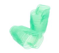 HONITANO 30pcs Reusable Plastic Infusion Bottle Net Covers Durable Hanging Holders for Saline Bottles with Observation for Liquid Monitoring Clinics and Home Use
