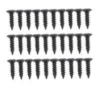 HONITANO 30pcs Small Electric Guitar Mounting Screws Black Fixing Accessories for Bass Panel High Performance Replacement Fixator