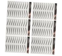 HONITANO 3d Hair-like Eyebrow Tattoo Stickers Temporary False Eyebrows Transfers 10 Pairs Waterproof Brow Cosmetics for Women Grooming and Makeup
