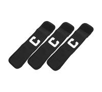 HONITANO 3pcs Captain Armbands for Soccer Football Rugby Basketball Ice Hockey Team Leader Sign Slip Sports Bands for Adults