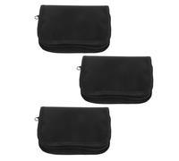 HONITANO 3pcs Diabetic Supply Organizer Bag Set with Insulin Pen Case and Sugar Meter Carry Case Black Portable Travel for Diabetes Supplies
