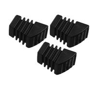 HONITANO 3pcs Drum Rack Rubber Feet Sleeves Non-slip Drum Stand Leg Covers Percussion Parts Replacement Protective Pads for Kits