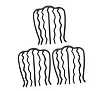 HONITANO 3pcs Elegant Hair Side Combs and Hairpin Clips for Women Simple and Sophisticated Hair Accessories for Charming Hairstyles and Special Occasions