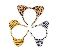 HONITANO 3pcs Girls Bear Headband Hair Bands Party Hair Decor for Boy Girl Bunny Ears Accessories