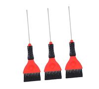 HONITANO 3pcs Hair Dye Applicator Kit Portable Hair Tint Brushes Easy to Clean Comfortable Handle for Home Salon Use Barber Tools