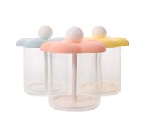 HONITANO 3pcs Manual Foam Maker for Cleanser Cute Body Wash Foam Container with Plastic Material for Bathroom Use with Quick Cleaning for Daily Cleansing Routines