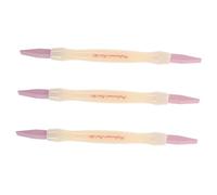 HONITANO 3pcs Nail Care Kit Pumice Stone Nail File Cuticle Pusher Manicure Pedicure Tools for Home Salon