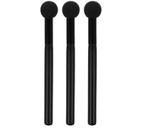 HONITANO 3Pcs Professional Concealer Brush with Delicate Latex Sponge Dual-use Makeup Applicators for Blending Lipstick and Concealer Smooth Finish for Women