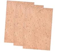 HONITANO 3pcs Sax Neck Cork Sheets High Density Cork Replacement for Alto Soprano Tenor Saxophone Neck Joint Sealing Pads Noise and Abrasion Resistant Saxophone Part