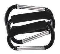 HONITANO 3pcs Stroller Hooks Hangers Heavy Duty Shopping Cart Hangers Portable Stroller Carabiners for Everyday Use