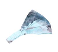 HONITANO 3Pcs Tie Dye Headwraps for Women Soft Cotton Headbands Pink and Light Green Stylish Hair Accessories for Daily Wear Sports and Festivals