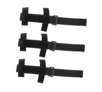 HONITANO 3Pcs Universal Cuff Adaptive Utensil Holder Set for Disabled and Elderly - Adjustable Anti-Slip Eating Assistance Strap for Forks, Spoons, and Cutlery - Elastic Food Aid for Daily