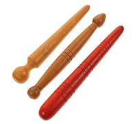 HONITANO 3Pcs Wooden Reflexology Sticks Foot Stick Multi Functional Wood Massage Tool for Foot Hand and Whole Body Acupressure and Circulation