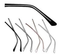HONITANO 4 Pairs Glasses Frame Extenders Light Replacement Adjustable Eyewear Temple Arms for Eyeglasses Black Retainer Accessory Bridge Grip Strap Blue Temple Arms Eyeglasses Tr90