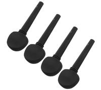 HONITANO 4 Pcs Imitation Ebony Cello Tuning Pegs Set Reliable Replacement Parts for Smooth Performance Cello Accessories for Musicians