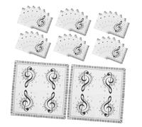 HONITANO 40pcs Disposable Music Notes Printed Napkins for Birthday Party Sturdy Square Tissue Paper for Music Lover Celebration Festive Decorative Party Supplies