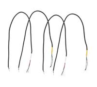 HONITANO 4pcs 45cm Electric Guitar Pickup Shielded Wire 4-conductor Cable Guitar Wiring Harness for DIY Repair Instrument Accessories
