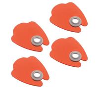 HONITANO 4pcs Acrylic Nail Lamp Shields for Desk UV Lamps Blue Light Protection Curing Light Accessories with Eye Comfort Design Fit for Salon and Home Manicure Use
