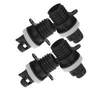 HONITANO 4pcs Air Pump Converter Adapter for Paddle Board Kayak Inflatable Valves PVC Fit for Water Sports Beds Compact Lightweight Design for Travel and Quick Inflation