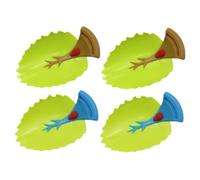 HONITANO 4pcs Children Faucet Extension Tap Guide Extender for Toddlers, Safety Water Guide for Kids Hand Washing, Assorted Blue and Brown Plastic Faucet Extenders for Bathroom Sink