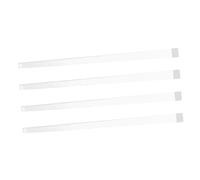 HONITANO 4Pcs Crystal Mahjong Pusher Stick Reusable Clear Mahjong Push Ruler with Standardized for Accurate Tile Arrangement and Fair Gameplay for Home Use
