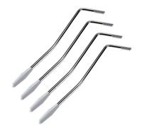 HONITANO 4pcs Electric Guitar Whammy Bar Tremolo Arm Crank Lever Single Shake Arm for Electric Guitar Tremolo Bridge System White
