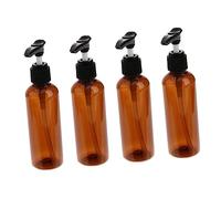 HONITANO 4pcs Fill Bottles Emulsion Bottle Pump for Travel Camping Outdoor Activities