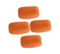 HONITANO 4Pcs Fishing Rig Floats Bright Floating Balls Strike Indicator for Freshwater Saltwater Catfish Trout Aquaculture Net Cage PVC Wave Resistant