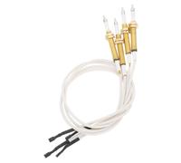 HONITANO 4pcs Gas Stove Ignition Needles Wire Ceramic Furnace Igniter Replacement Kit for Gas Burners Grill Igniter Wires