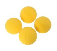 HONITANO 4pcs High Elasticity Rubber Squash Balls High Visibility Hollow Core Bounce Sports Balls for Beginner Training and Reaction Skill Development