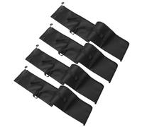 HONITANO 4pcs Hiking Poles Storage Bag Walking Stick Pouch Oxford Cloth Waterproof Multipurpose Usage Shoulder Strap Extends Product Life Outdoor Long Hikes