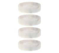 HONITANO 4pcs Moxibustion Jade Pad Heat Insulated Mat Anti Burn Protection Thermal Pad for Chinese Moxibustion Instruments Home Therapy Massage Elderly Relaxation