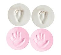 HONITANO 4pcs Newborn Footprint Handprint Keepsake Gifts Shower for Both Boys and Girls