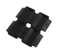 HONITANO 4pcs Office Chair Wheel Stoppers with Rubber Caster Cups for Hardwood Floors Slip Locking Pads for Executive Chairs Noise Reduction and Enhanced Stability Easy Installation