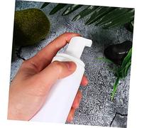 HONITANO 4pcs Press Pump Bottles Foaming Liquid Soap Dispenser Pet Plastic Refillable Containers for Bathroom Kitchen Toiletries Storage and Easy Cleaning