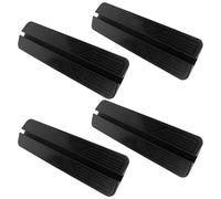 HONITANO 4pcs Safety Door Pedal Gate Support Feet Non Slip Fence Ramp for Doorway Transition Support Pet Gate Accessory