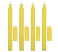 HONITANO 4pcs Secure Safety Pen for Prisons: 4.7" Anti-Swallow Silicone Writing Pen - Non-Lethal Writing Tool for Mental Health Hospitals Investigations