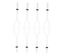 HONITANO 4pcs Silicone Diving Mask Straps for Women Adjustable Scuba Mask Replacement Bands with Quick Adjustment Seal Swim Goggles Accessories for Snorkeling and Diving