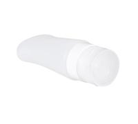 HONITANO 4pcs Silicone Travel Makeup Bottles with Leakproof Sucker Design Refillable Lotion Containers for Skin Care and Liquid Storage Lightweight and White