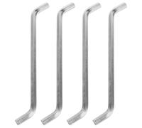 HONITANO 4pcs Stainless Steel Garbage Disposal Wrench Tool Hex Key for Secure Connection Unjam, Kitchen Sink Food Waste Disposer Accessories