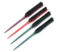 HONITANO 4pcs Static Hairstyling Comb Sturdy Hairdressing Brush for Home Salon Use for Smooth Styling and Knot Hair Professional Hair Cutting Tools